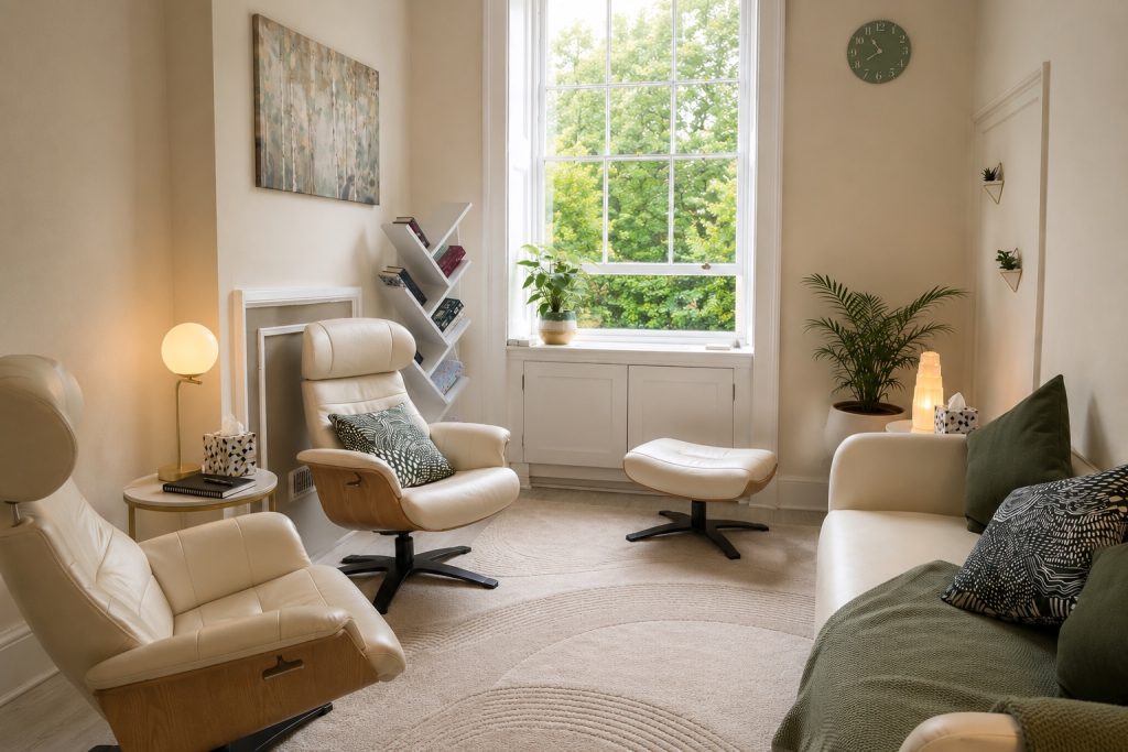 Bedford Square therapy practice street view