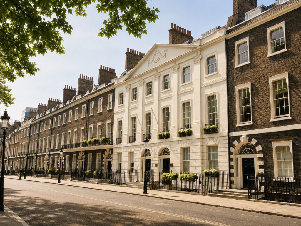 Bedford Square street view for psychosexual therapy appointments